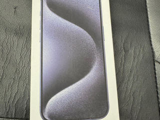 Iphone 15 Pro 256gb Blue Titanium Sigilat  Original  Garantie Apple  Neverlock  Orice Sim