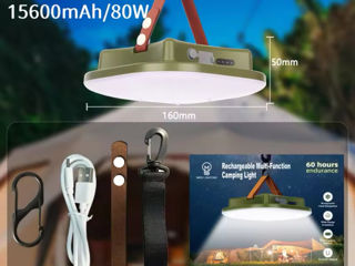 Lanterna LED pentru camping foto 4