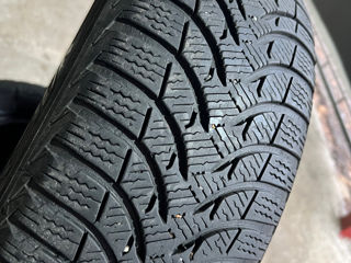 Продам 4 б.у шины 195/60 R15 Michelin Alpin Winter фото 3