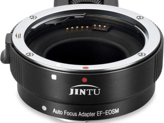 Adaptor pentru montură pentru obiectiv JINTU Convertoare EF-EOS M compatibile cu obiectivele Canon foto 3