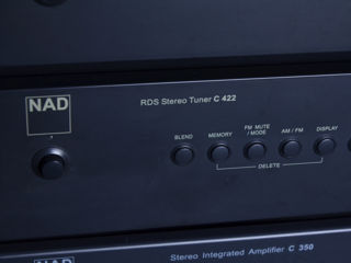 NAD Hi Fi система / NAD C350 усилитель / NAD C521 CD player / NAD C422 Stereo AM/FM / есть пластинки foto 3