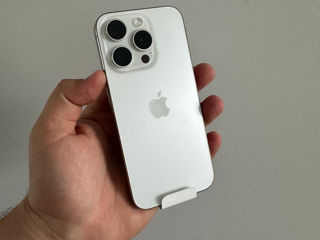 Vind iPhone 15 Pro 256Gb White Titanium / NOU / Neactivat / Garantie 1 An