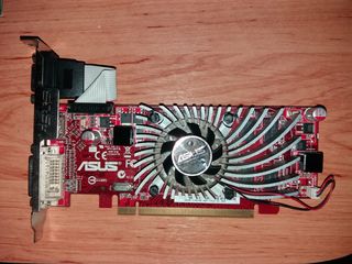 Видеокарта Asus Ati Radeon 1 GB, HDMI, VGA, DVI,   хорошее состояние 500 лей foto 2