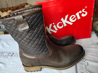 Сапоги из натуральной кожи Kickers