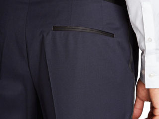 Hugo boss gilan dark blue create your look dress pants size 48 foto 4