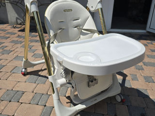 Scaun de masa Peg Perego White foto 5