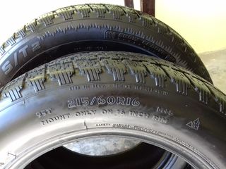 2 anvelope Cooper 215/60R16  600 lei ambele foto 2