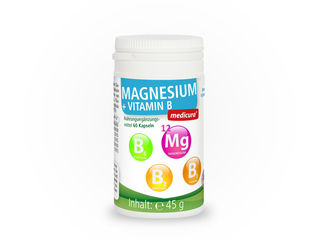 Magneziu cu Vit B complex Germania Магний с витаминами группы B Германия
