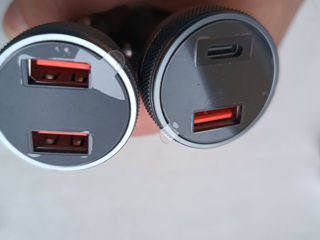 Автомобильное зарядное устройство USB 36 Вт, прикуриватель быстрая зарядка 3,0 Încărcător de mașină foto 2