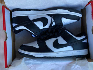 Nike Dunk black white (Panda) фото 1