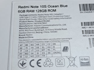 Xiaomi Redmi Note 10S 6/128 BLUE 1200 MDL foto 4