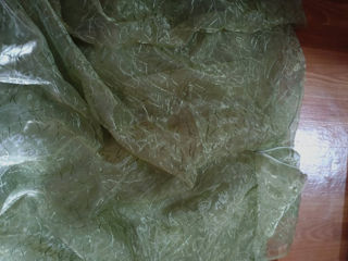 Bucati din organza pentru perdele, 2/3 m. foto 1