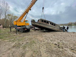 Servicii automacara macara crane kran manipulator brat 22-55 metri. Услуги крана автокрана 22-55 мет foto 9