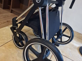 В идеальном состоянии. Коляска премиум класса Cybex Priam Lux Platinum III. 2 в 1 foto 4