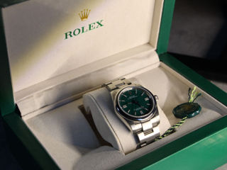 Rolex Green Oyster Perpetual foto 2