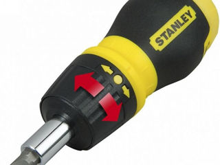 Șurubelniță Reversibilă Stubby Multibit Stanley 0-66-358 foto 2