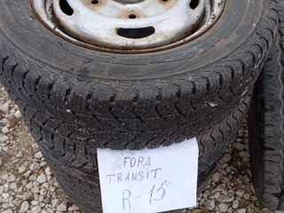 Anvelope de iarna cu jante Ford Transit 195/70 R15