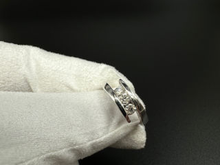 inel superb aur cu diamante , великолепное кольцо золото бриллианты foto 3