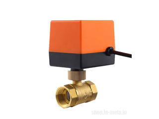 Electric Motorized Ball Valve DN15 (1/2") Шаровый кран с электроприводом