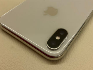 IPhone X silver foto 4
