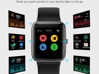 Umidigi Smart Watch Fitness Tracker Ceas Carcasa Metal foto 7