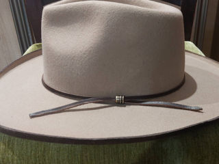 Ковбойская шляпа 100% шерсть большой,размер прим.60,новая,привезена из США foto 4