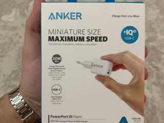 Anker PowerPort III Nano 20W USB-C Charger foto 2