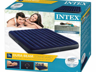 Saltele și paturi din velur INTEX la cele mai mici prețuri! Confort oriunde nu ai dormi! foto 2