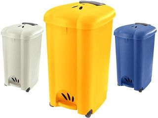 Ведро Для Мусора С Педалью Carolina 50L (На Колесах)