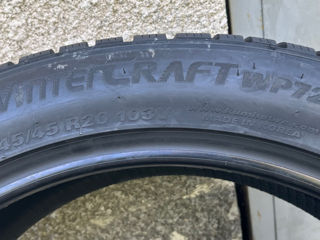 245/45 R20 Kumho Wintercraft WP72/ Доставка, livrare toata Moldova 2024 foto 6