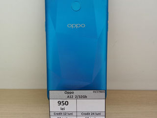 Oppo A12, 32gb, Pret 950 lei