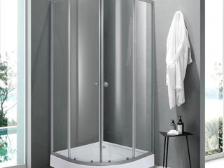 Cabină de duș practică 90x90