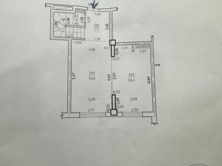 Apartament cu 4 camere, 162 m², Durlești, Chișinău foto 3