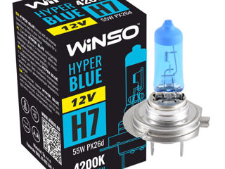 Lampa Winso H7 12V 55W Px26D Hyper Blue 4200K 712740 foto 1