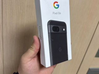 Google Pixel 8A 128GB Obsidian nou! Husa cadou!