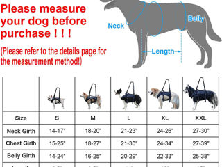 Шлейки с поддержкой для больных собак- размеры XL и L foto 4