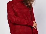 Модный свитер цвета бургунди foto 1