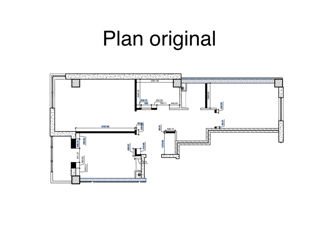 2-х комнатная квартира, 63 м², Центр, Кишинёв фото 3