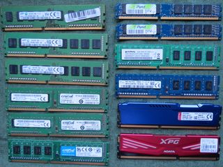 DDR3 PC3-1280,10600 4GB 190-200 лей, 8GB-360(AMD), 420 лей, DDR2 PC2-6400 2GB-160 лей.Гарантия.Доста foto 1