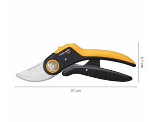 Секатор садовый плоскостной Fiskars Plus P721 foto 2