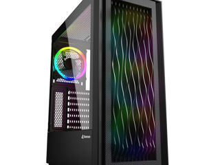 new / Корпуса SHARKOON ATX, сarcase PC, RGB Case, Black/White, Mesh / Deco foto 15