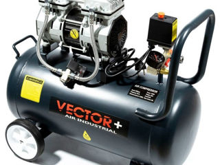 Безмасляный Компрессор Vector 600W 24L - 2n - Moldteh foto 2