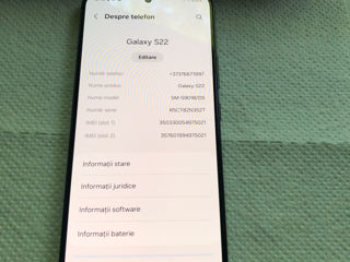 Samsung Galaxy S22 8/128GB. Телефон без дефектов.