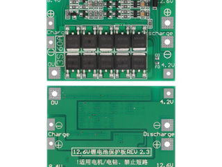 BMS Li-ion board 3S 11.1V 20A 40A 60A, 4S 14.8V 20A 40A . foto 7