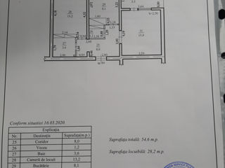 Apartament cu 2 camere, 55 m², Botanica, Chișinău foto 6