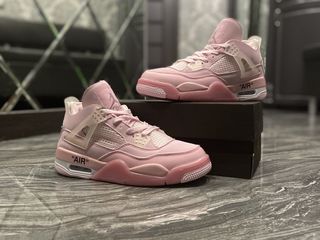 jordan retro 4 off white pink