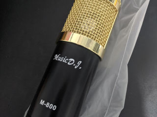 M-800 Black конденсаторный микрофон фото 1  M-800 Black конденсаторный микрофон фото 2  M-800 Black