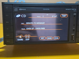 Original Toyota Avensis Auris Prius IQ Radio Casetofon Магнитола foto 5