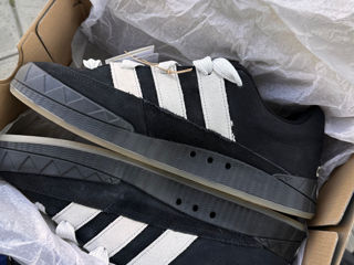 Adidas Adimatic Gum sole trainers black/white