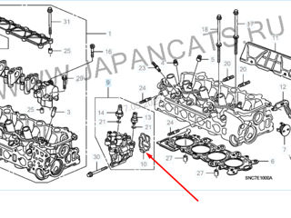 прокладка клапана vtec Honda civic foto 2